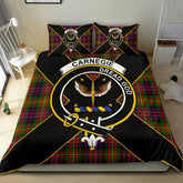 Carnegie Tartan Crest Bedding Set - Luxury Style